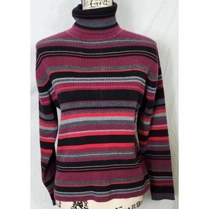 RELATIVITY LADIES LARGE TURTLE NECK TOP